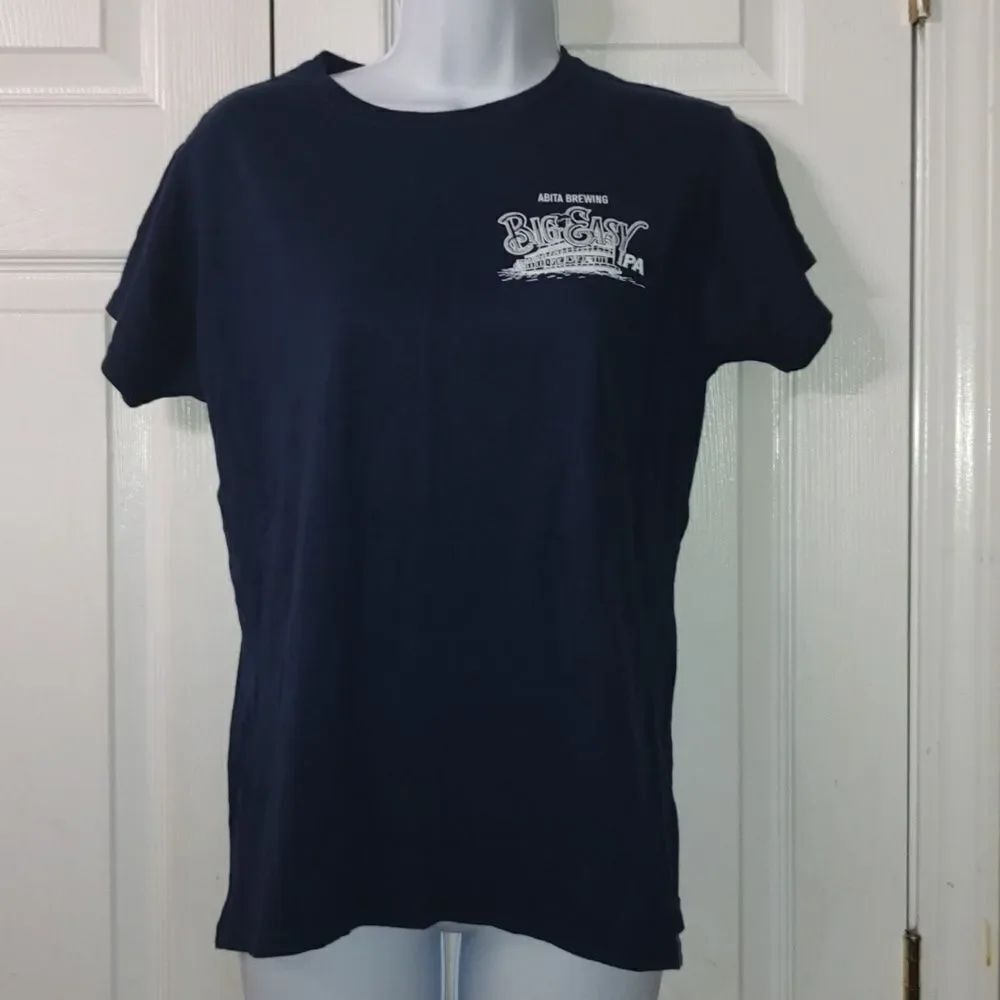 Abita Brewing Big Easy IPA short sleeve soft style ring spun  tshirt  Sz S